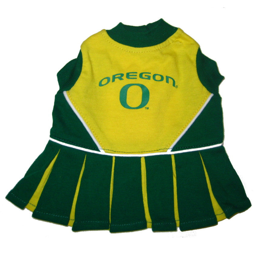 Oregon Ducks Dog Cheerleader Uniform