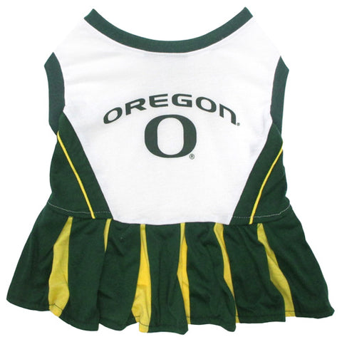 Oregon Ducks Dog Cheerleader Uniform