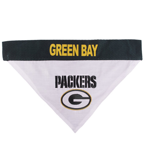 Green Bay Packers Reversible Dog Bandana
