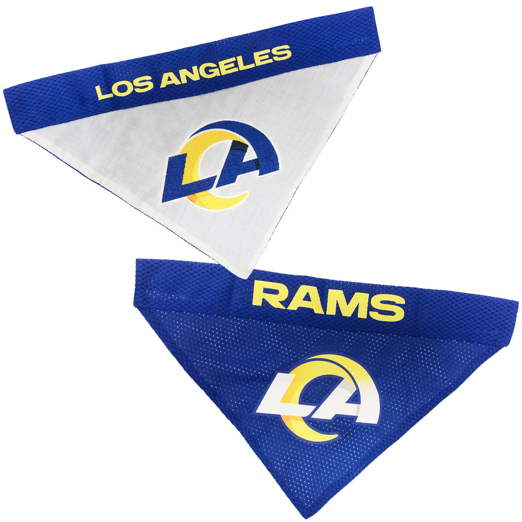 Los Angeles Rams Reversible Dog Bandana - NEW LOGO