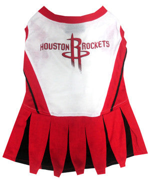 Houston Rockets Dog Cheerleader Uniform