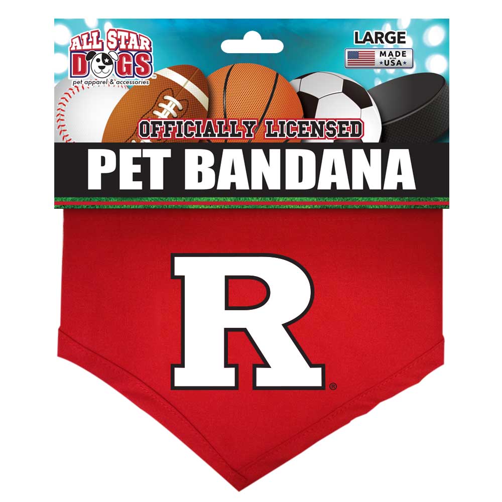 Rutgers Scarlet Knights Dog Bandana