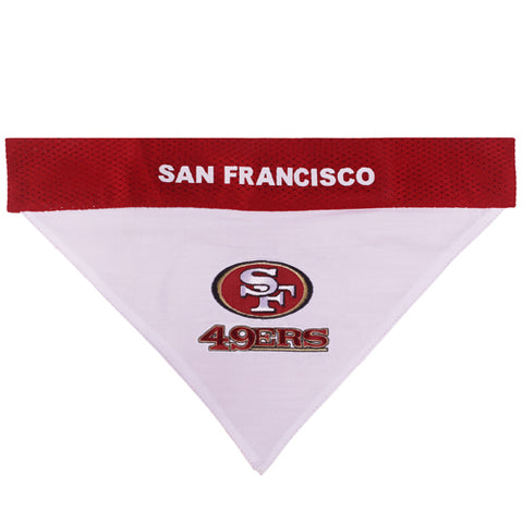 San Francisco 49ers Reversible Dog Bandana