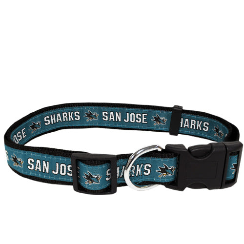 San Jose Sharks Dog Collar