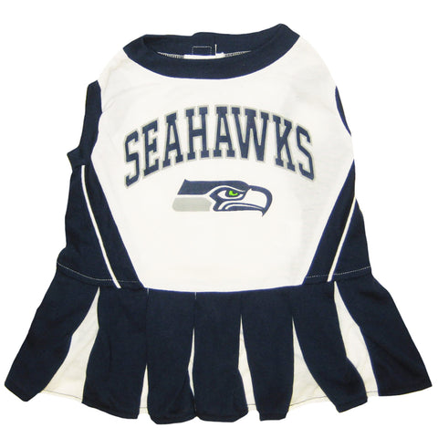 Seattle Seahawks Dog Cheerleader Uniform