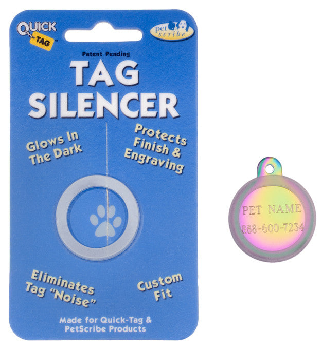 Round Shaped ID Tag Silencer / Protector – Athletic Pets