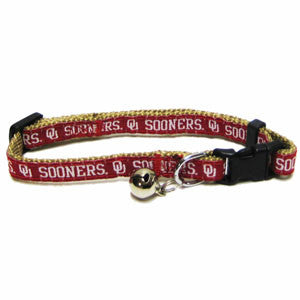 Oklahoma Sooners Cat Collar