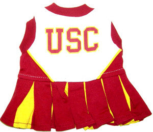 Southern California Trojans Dog Cheerleader Uniform