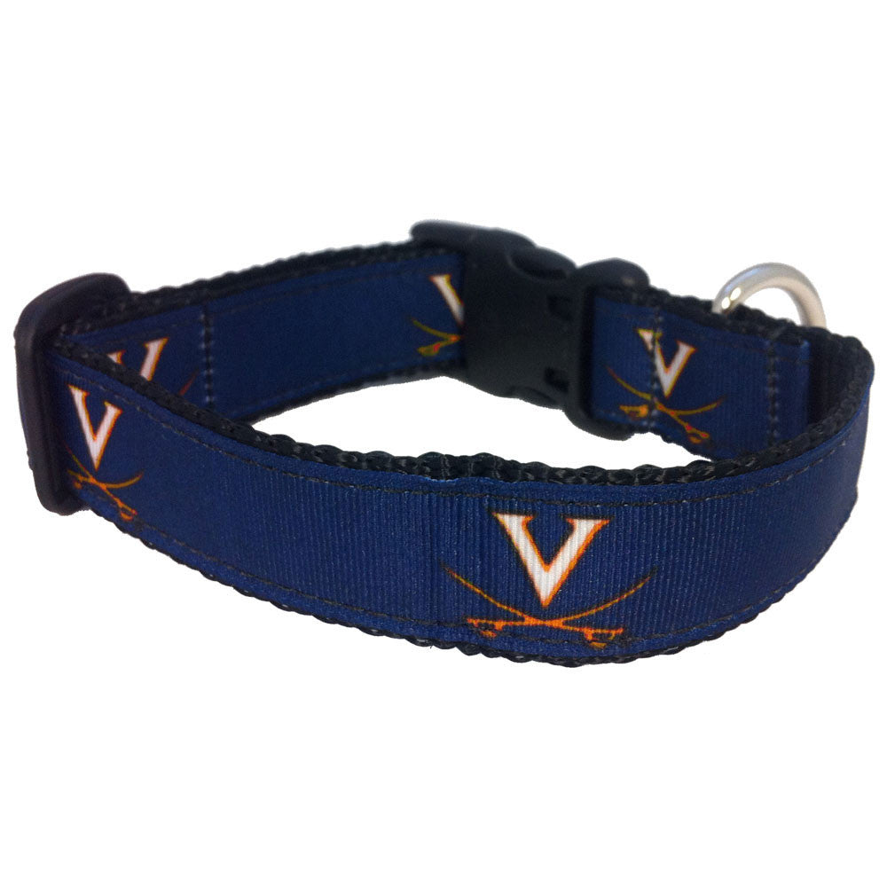 Virginia Cavaliers Premium Dog Collar