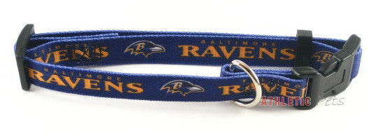 Baltimore Ravens Dog Collar Large