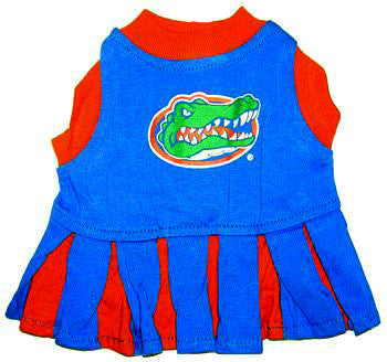 Florida Gators Dog Cheerleader Uniform