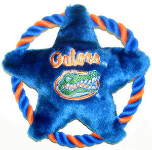 Florida Gators Star Rope Disk Toy