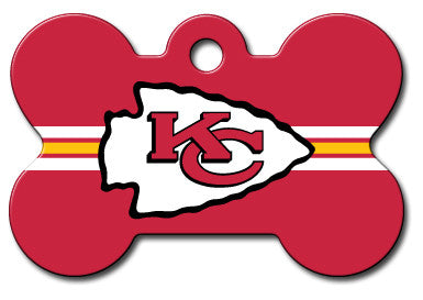 Kansas City Chiefs Dog ID Tag