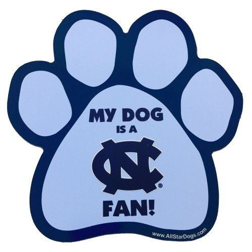 North Carolina NCAA Magnet – BLUE NC State Magnet, 4 Inches, Officially Licensed Car Or Fridge Decal
