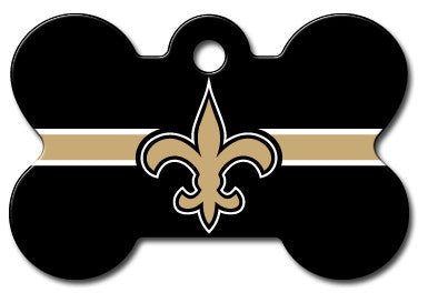 New Orleans Saints Dog ID Tag