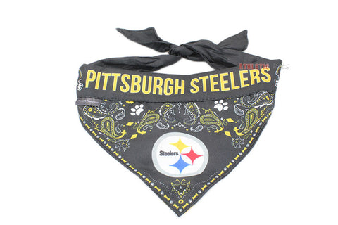 Pittsburgh Steelers Reversible Dog Bandana