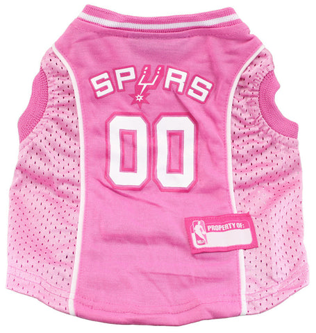 San Antonio Spurs Pink Dog Tank Jersey