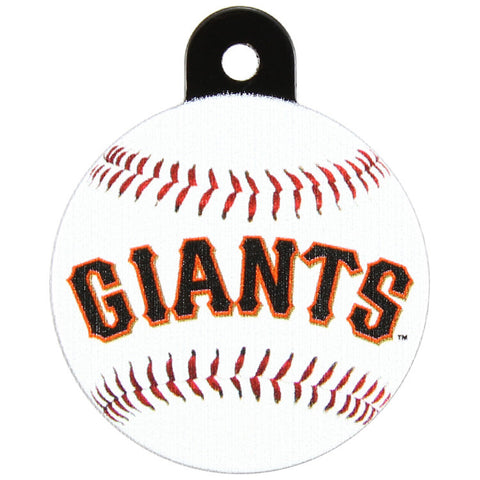 San Francisco Giants Round Baseball Dog ID Tag