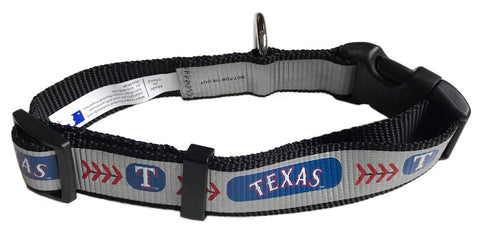 Texas Rangers Reflective Dog Collar